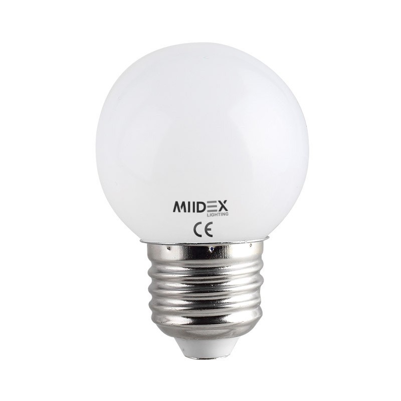 Ampoule LED E27 6W G45 Dimmable  Nouvelle collection Miidex Lighting®