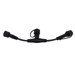 Connecteur T Mâle/Femelles étanches 12-230V