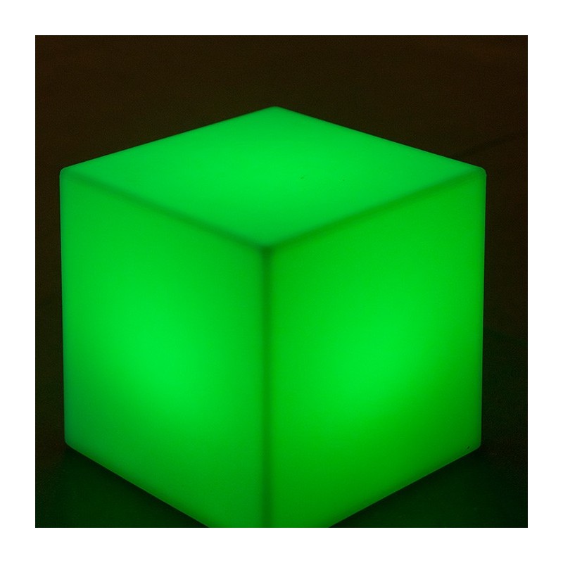 Cube lumineux Multicolore Rechargeable CARRY C H.30 et 40cm Lumisky®