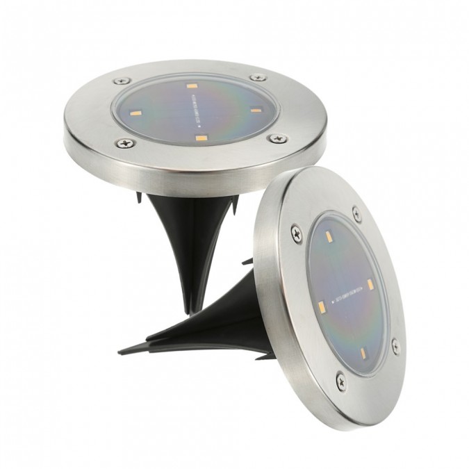 Lot de Spots lumineux LED solaires DECKY