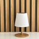 Lampe de table Solaire STANDY MINI WOOD SOLAR - Vue latérale