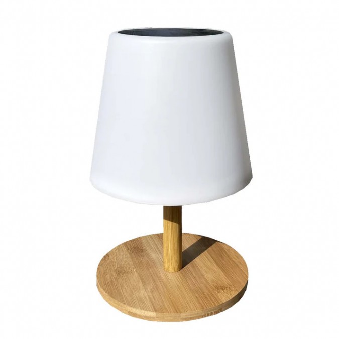 Lampe de table Solaire STANDY MINI WOOD SOLAR