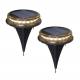 Lot de Spots lumineux LED solaires DECKY