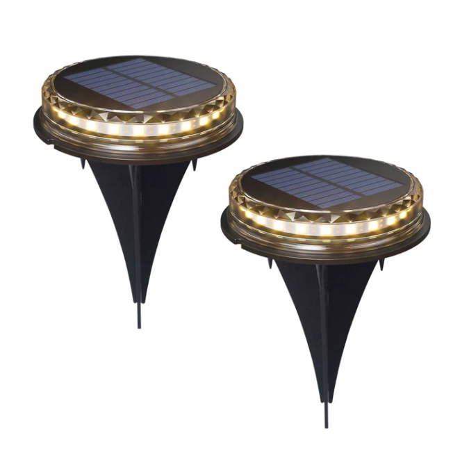 Lot de Spots lumineux LED solaires DECKY