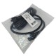 Rallonge câble 2,5 mètres avec connecteurs Mâle/Femelle étanches 12-230V - Sachet