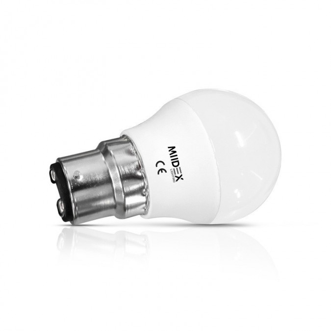 Ampoule LED B22 Bulb G45 6W 4000K