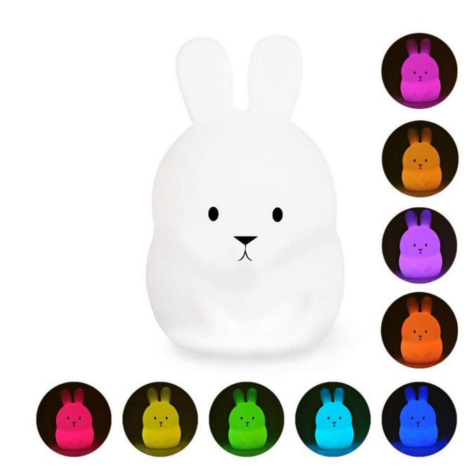 Lampe Veilleuse LED rechargeable BUNNY