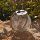 Lanterne ronde lumineuse LED CRACK BALL