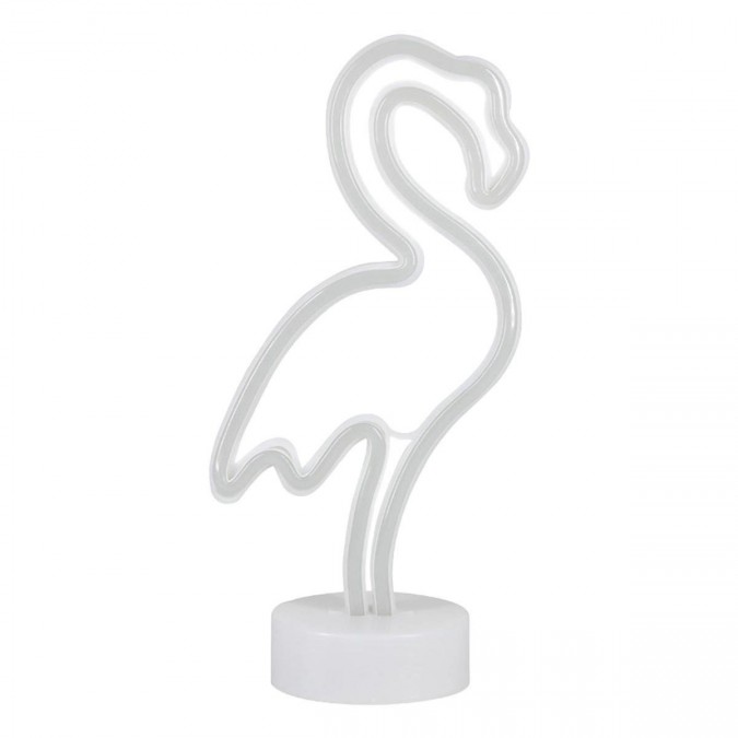Lampe Flamant rose Lumineux FLAMINGO NEON