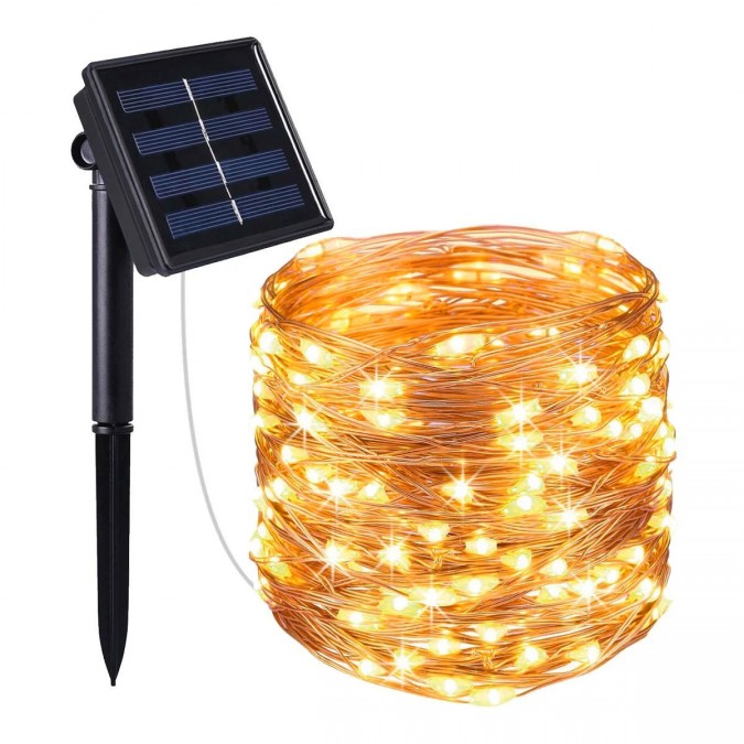 Guirlande LED solaire SKINNY