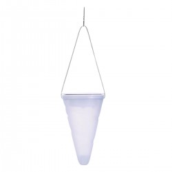 Lanterne lumineuse LED Solaire HANG CREAMY W34